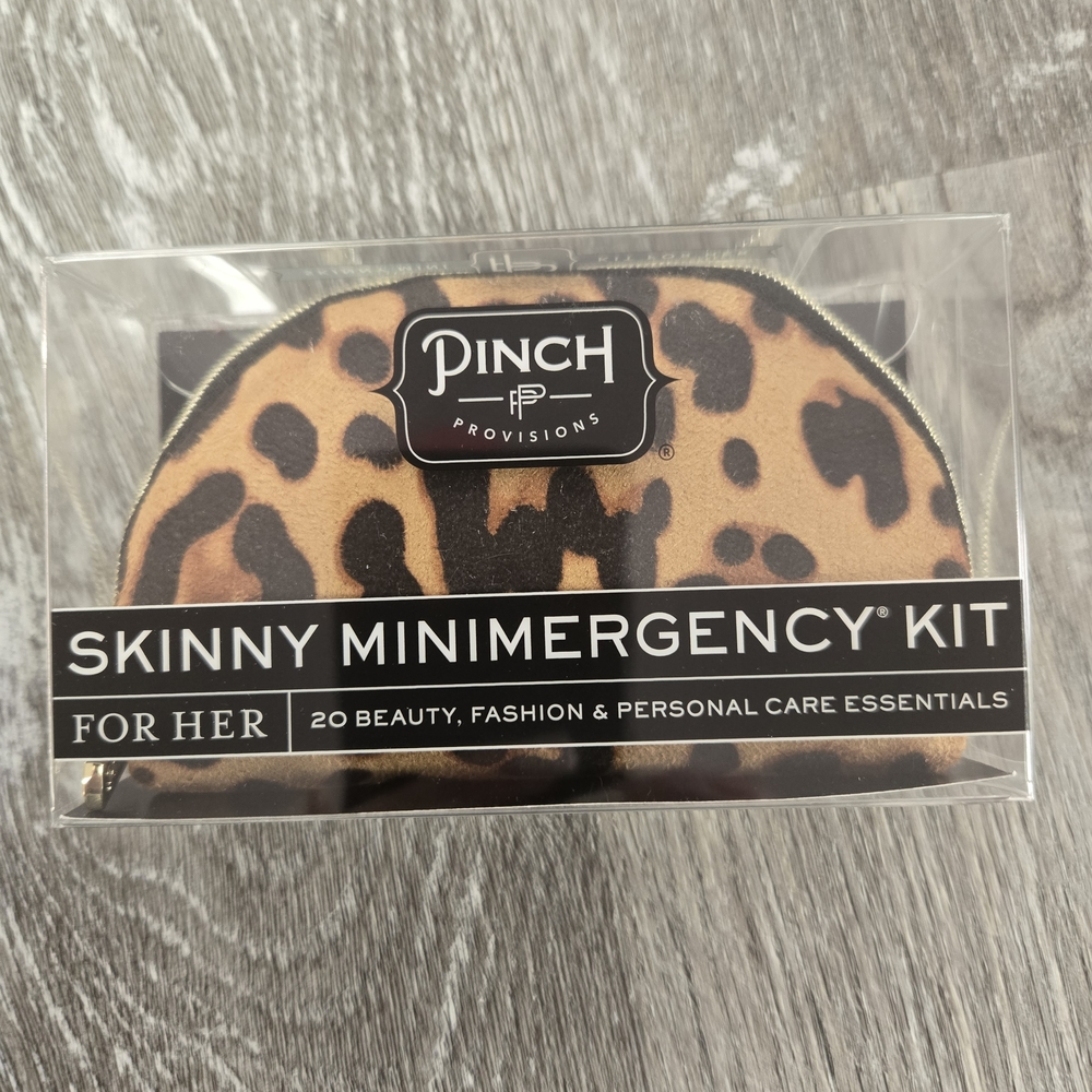 Pinch Provisions Skinny Minimergency Kit - Leopard Print (Brown)